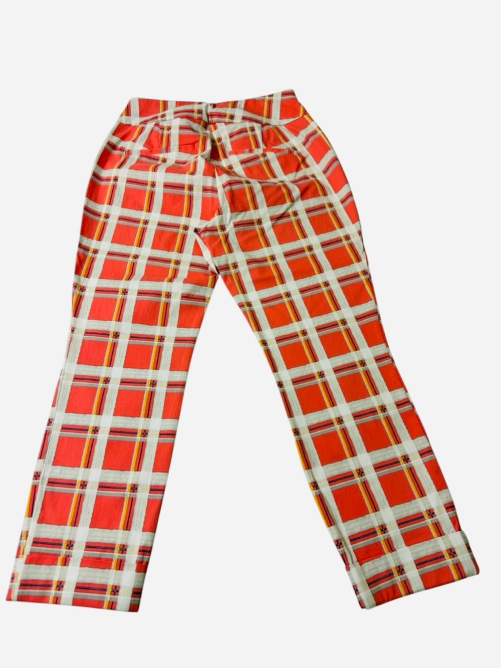 New York & Company Whitney High-Waist Pull-On Plaid Capri Pant 🔥🔥🔥